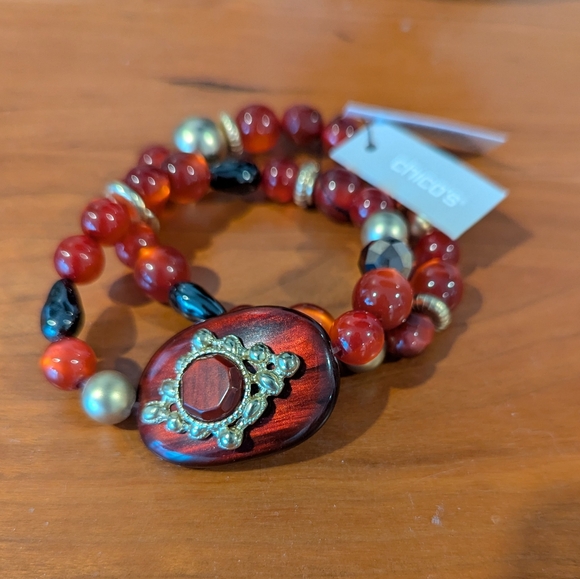 Chico's Jewelry - Chico's Beaded Bracelet, NWT